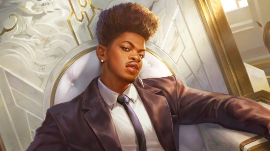 Divisive League of Legends Worlds song by Lil Nas X addressed by Riot: Lil Nas X as they appear in MOBA League of Legends by Riot Games
