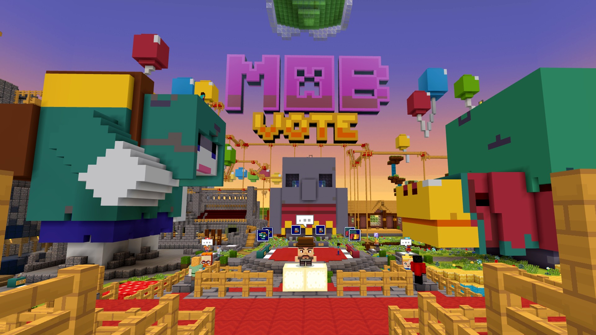 How to vote in the Minecraft mob vote 2022