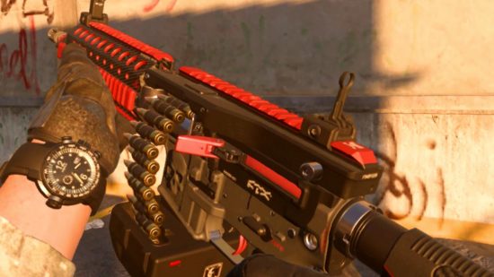Πώς να Modern Warfare 2 Επιθεωρήστε το όπλο: Ο χειριστής επιθεωρεί τον Cinder Icarus στον ήλιο