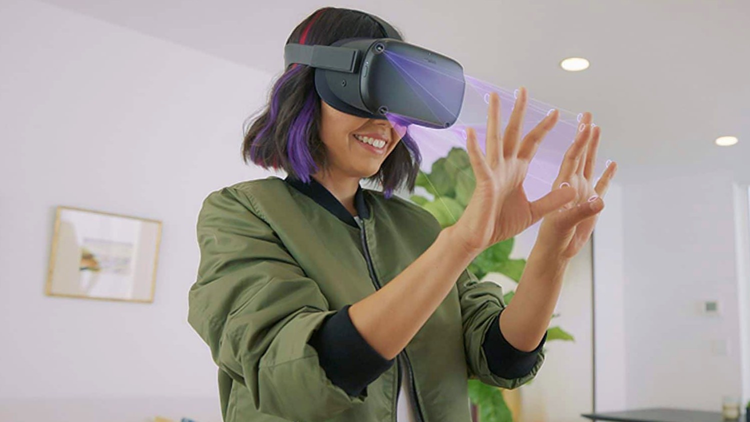 The Oculus Quest 2 can't simulate weight, but VR hand tracking helps
