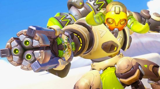 Overwatch 2 best tank heroes: Orisa reading her arm cannon