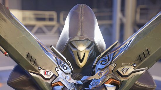 Overwatch 2 -roller: Skade Hero Reaper, der holder to haglgeværer
