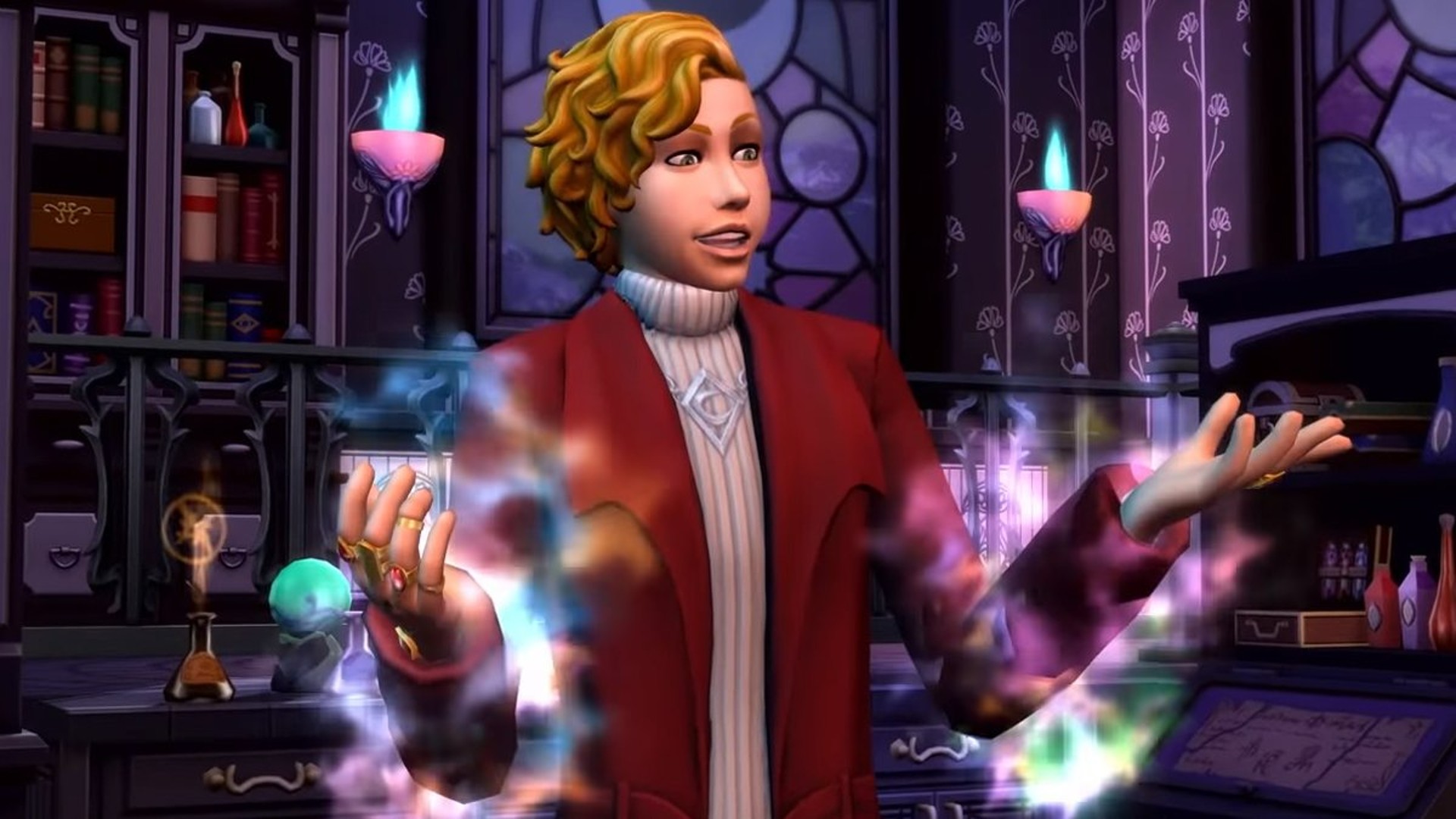 Sims 4 build adds Harry Potter-style magic mall to EA's life game
