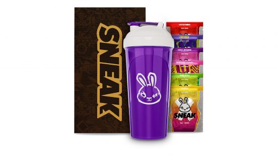 Sneak Energy sachets and accessories.