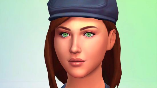 The Sims 4 mod adds a 'Royals Pack' that comes with pre-built estates: close up of a womens face in The Sims 4 character creator