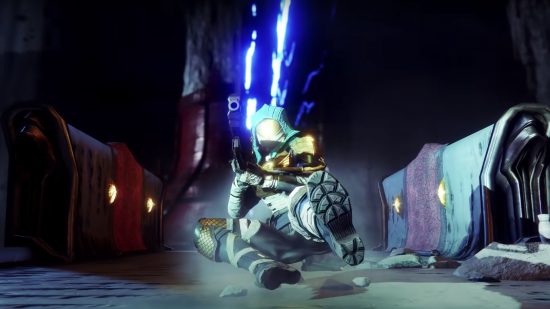Destiny 2 game director says info on PvP updates will come this month: A Guardian slides in Trials of Osiris.