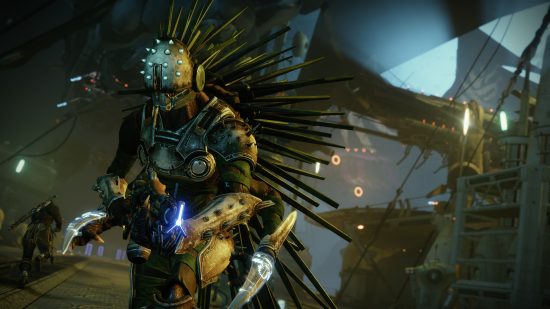 Destiny 2 loot delay bug is 'gamebreaking,' World's First champ says: A hired hand stands ready for combat in Destiny 2's Season of Plunder Ketchcrash activity.