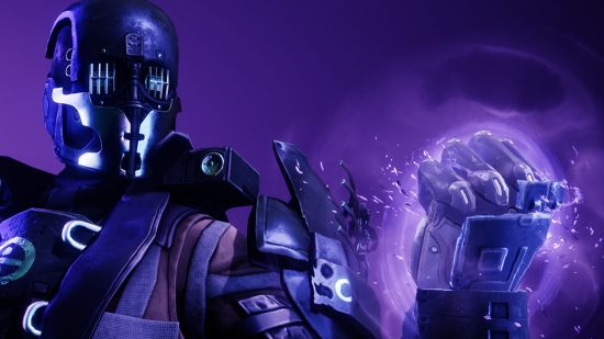 Best Destiny 2 Void Titan builds for PvP and PvE: A Void Titan shows off its power.