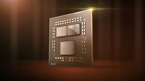 A delidded AMD Ryzen 7000 CPU