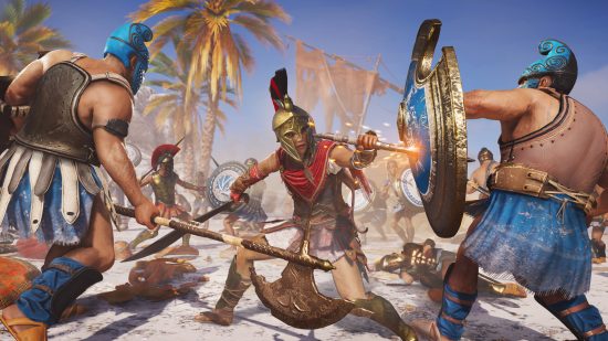 Assassin's Creed est trop grand - AC : Mirage doit être plus petit et plus court : les anciens guerriers grecs se battent dans Assassin's Creed : Odyssey