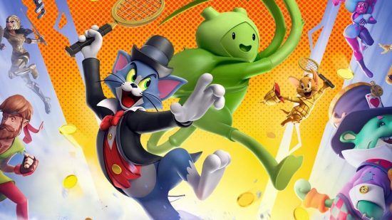 Best PC games: Tom and Jerry go up against Finn the Human in Multiversus, one of the best PC games and free to play online brawlers available.