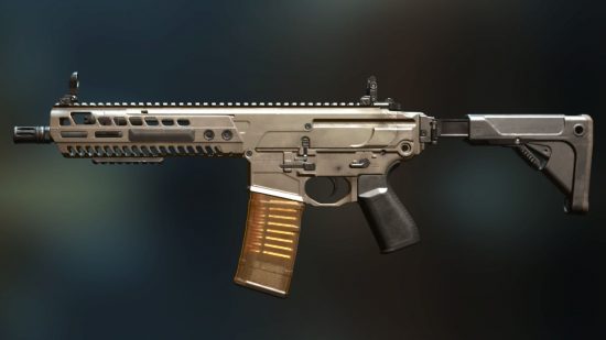 Best Modern Warfare 2 M13B loadout: side view of the assault rifle with no attachments