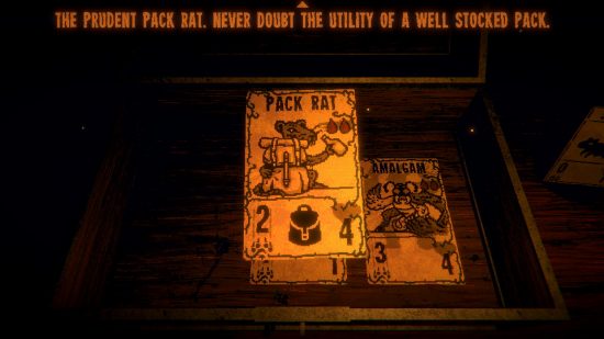 Best PC games - Inscryption: The Pack Rat card