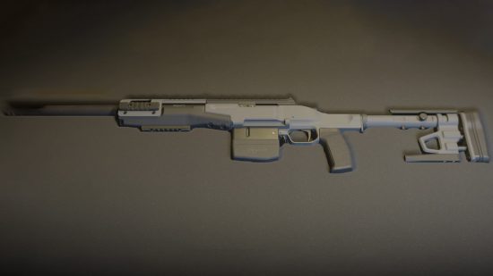 Modern Warfare 2 best SA-B 50 loadout: the marksman rifle encased in foam