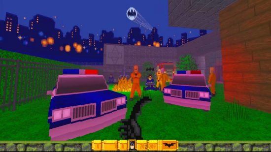 Doom and Batman together at last in huge overhaul for id Software FPS: Batman explores Gotham City in a Doom mod