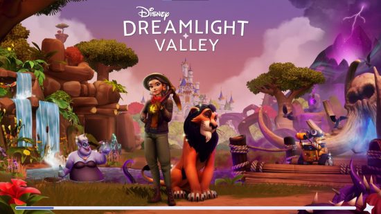 Діснея Dreamlight Valley Не помилка завантаження: екран завантаження долини Dreamlight
