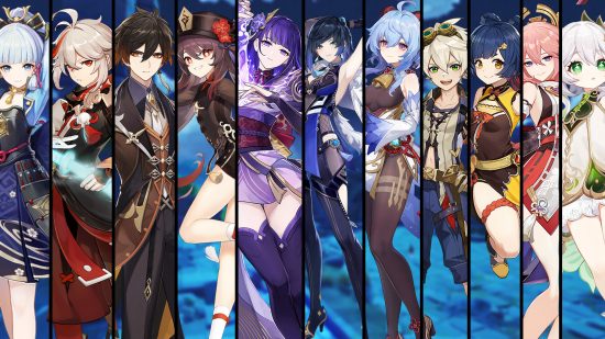 Genshin Impact tier list: the SS tier characters in the 3.2 update
