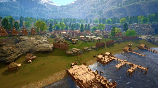 Valheim like city building game enters Steam Early Access