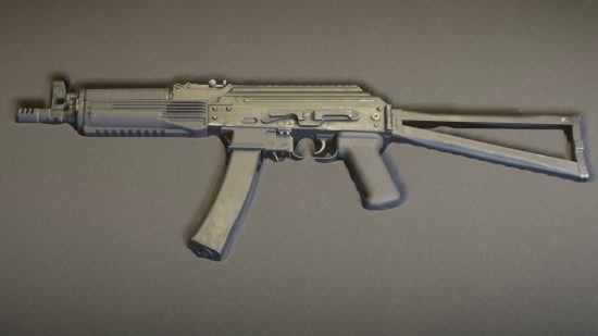 Best Modern Warfare 2 Vaznev-9K loadout - the Vaznev-9K in a storage mould. It is a submachine gun with a compact design.