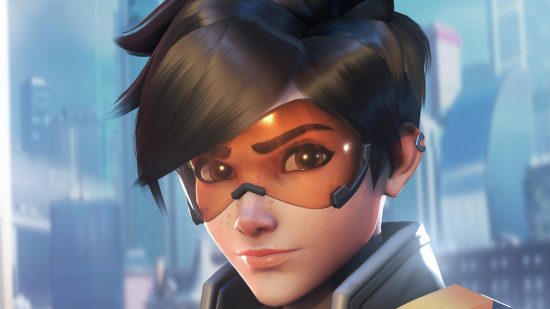 Overwatch, Wow, Diablo suspended as Blizzard China deal expires: Tracer from online FPS game Overwatch 2, wearing orange combat glasses