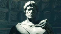 Path of Exile 3.20 monster mods manifesto - a statue of a Roman-style figure holding up a single clenched fist