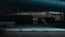 Best TAQ-M Warzone 2 loadout: TAQ-M rifle in-game sideview