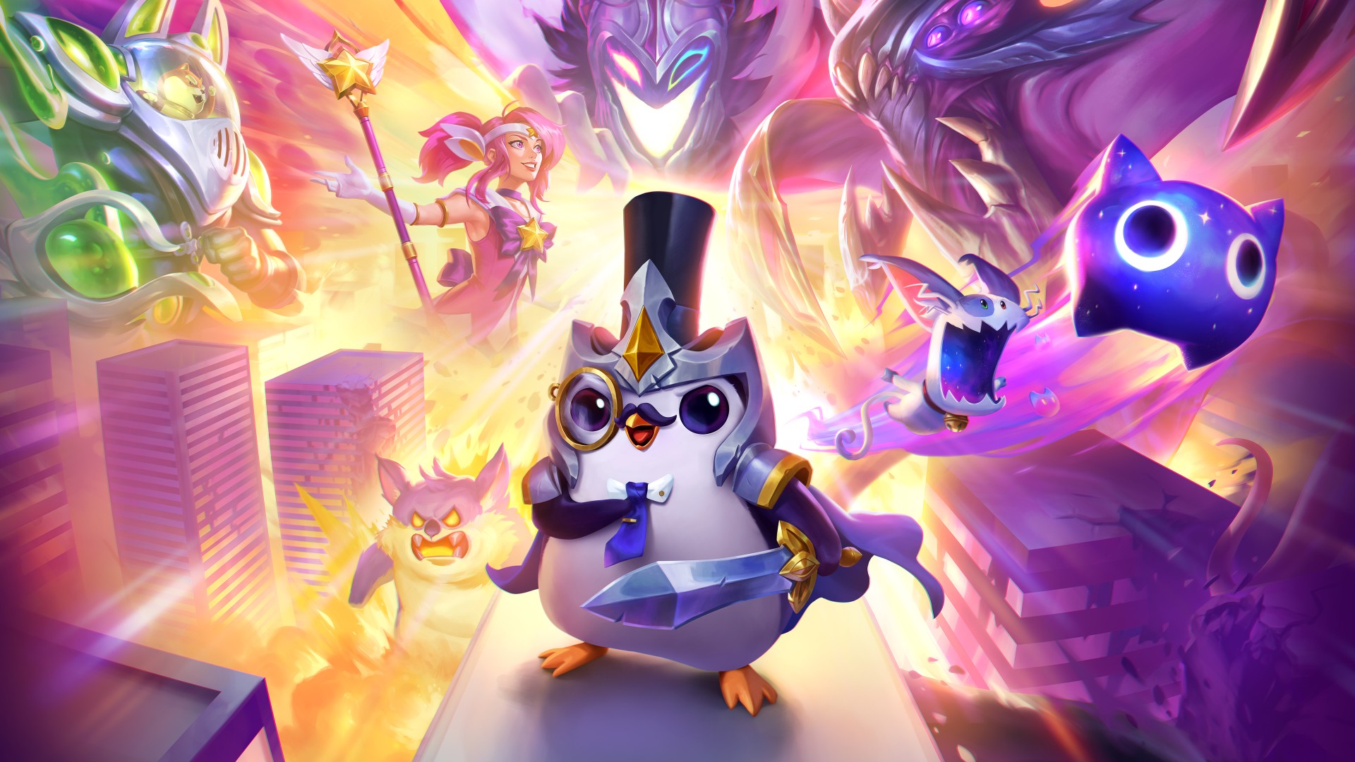 New TFT update turns players into giant heroes in Monsters Attack