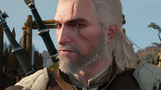 The Witcher 3: Footage of next gen update with Geralt's face up close
