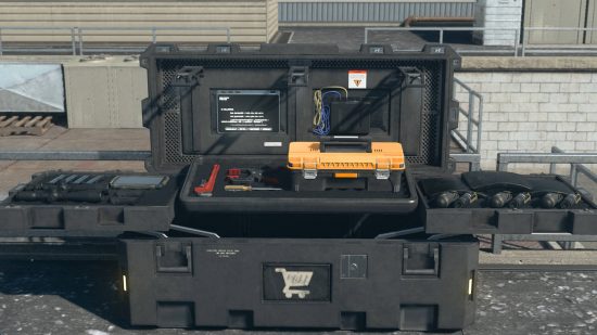Warzone 2 buy back teammates - a Buy Station in Warzone 2 is open, showing attachments, tools, and some flashbangs.