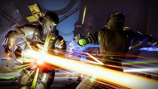 Destiny 2 Heist Battleground Guide: How to Unlock, Rewards en More: Shooting Lasers in Destiny 2 Heist Battleground