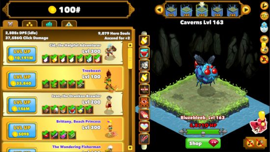 Game Klik Terbaik: The Bleezeblub Monster in Clicker Heroes