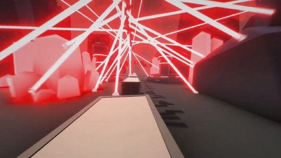 Best truck games: trucks drive through red lasers