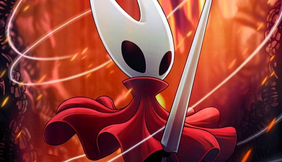 Hollow Knight Silksong release date: Hornet, the protagonist of Silksong, wielding her needle and thread.