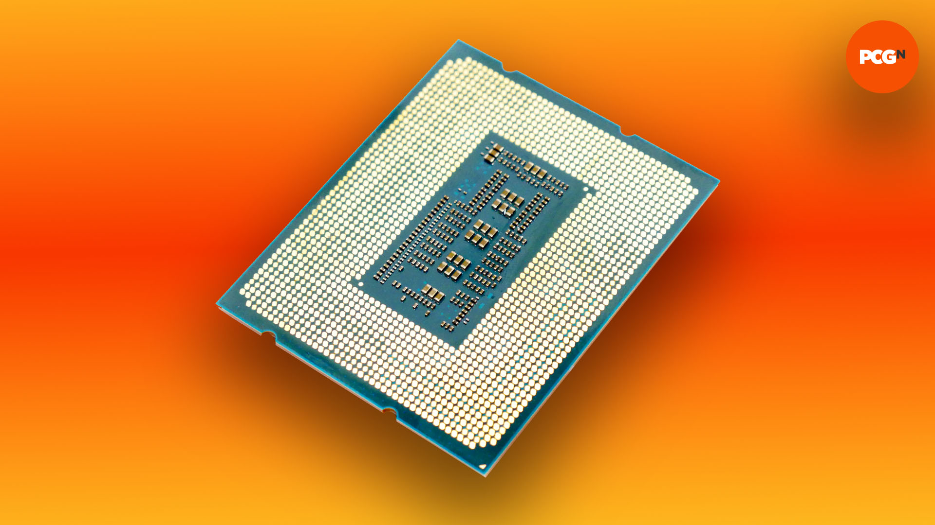 Intel Core i7 13700K review: Underside of CPU