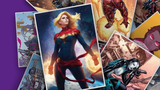Marvel Snap season release date: several photographs of superheros laid on top of each other