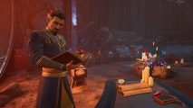 Midnight Suns Gifts guide: Dr Strange leads an ancient novel at his workbench