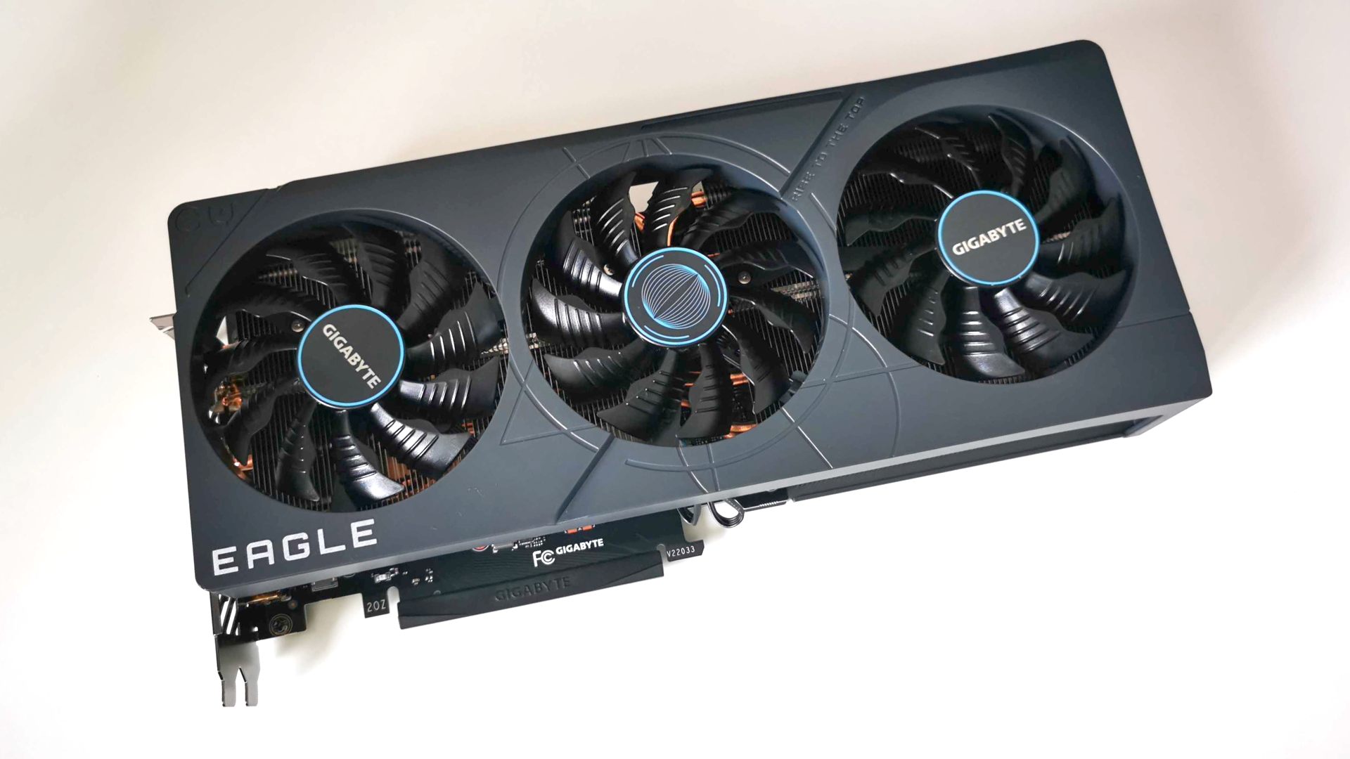 Nvidia RTX 4070 Ti review: graphics card on white surface