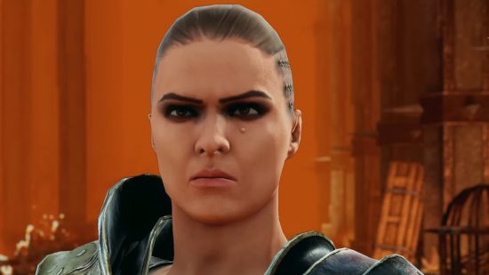 Ronda Rousey as she appears in Raid: Shadow Legends.