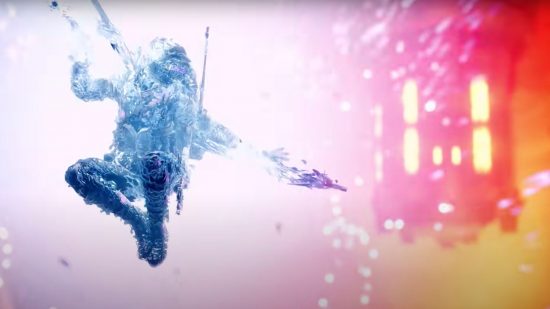 Best Destiny 2 Hunter Stasis builds for PvP and PvE: A Hunter Revenant performs an attack.