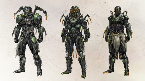 Destiny 2 Festival of the Lost armour voting begins, with a twist: Concept art for the Festival of the Lost arachnid-inspired theme set.
