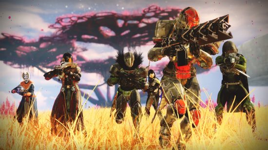 Destiny 2 Iron Banner post-match stat screen sparks K/D controversy: A team of Guardians is prepared to take down turrets in the Fortress game mode.