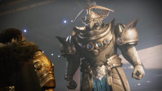 Destiny 2 Iron Banner returns with Cabal turrets in Fortress mode: Empress Caiatl stands tall.
