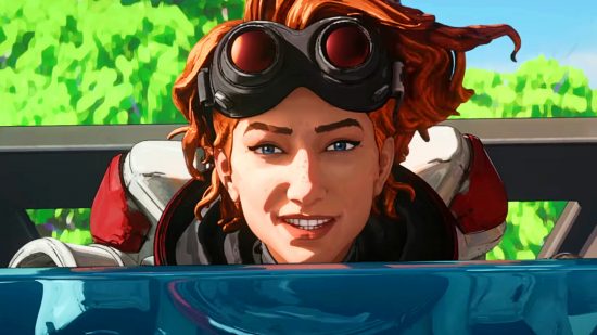 Apex Legends Horizon nerf - Dr Mary 'Horizon' Somers smiles as her red hair blows in the wind