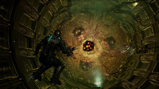 Dead Space screenshot of Leviathan boss