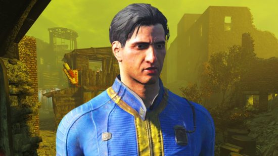 Fallout London is looking for voice actors, Cockney accents optional. A Vault dweller from Bethesda RPG series Fallout stands in the ruins of London