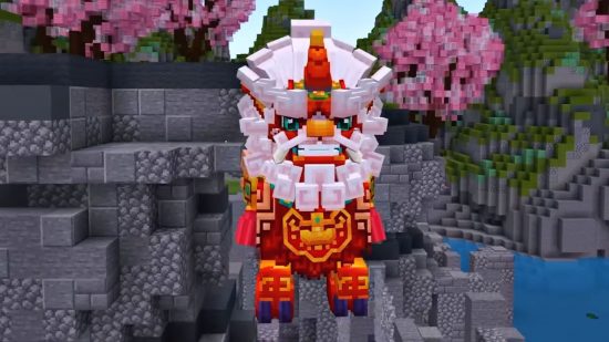 Free Minecraft map challenges your parkour skills for Lunar New Year