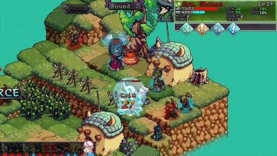 Games like Fire Emblem: The bright and colorful fantasy world of Fae Tactics