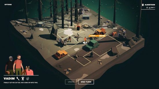 Games like Fire Emblem: The post-apocalyptic, top-down, grid-based world of Overland