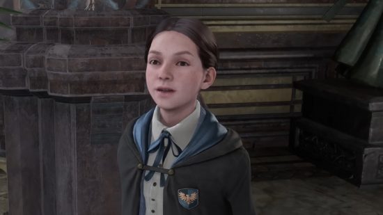 Hogwarts Legacy Gobstones: Een schooljongen in een blauw gewaad