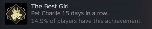 A Steam achievement for Midnight Suns called The Best Girl 